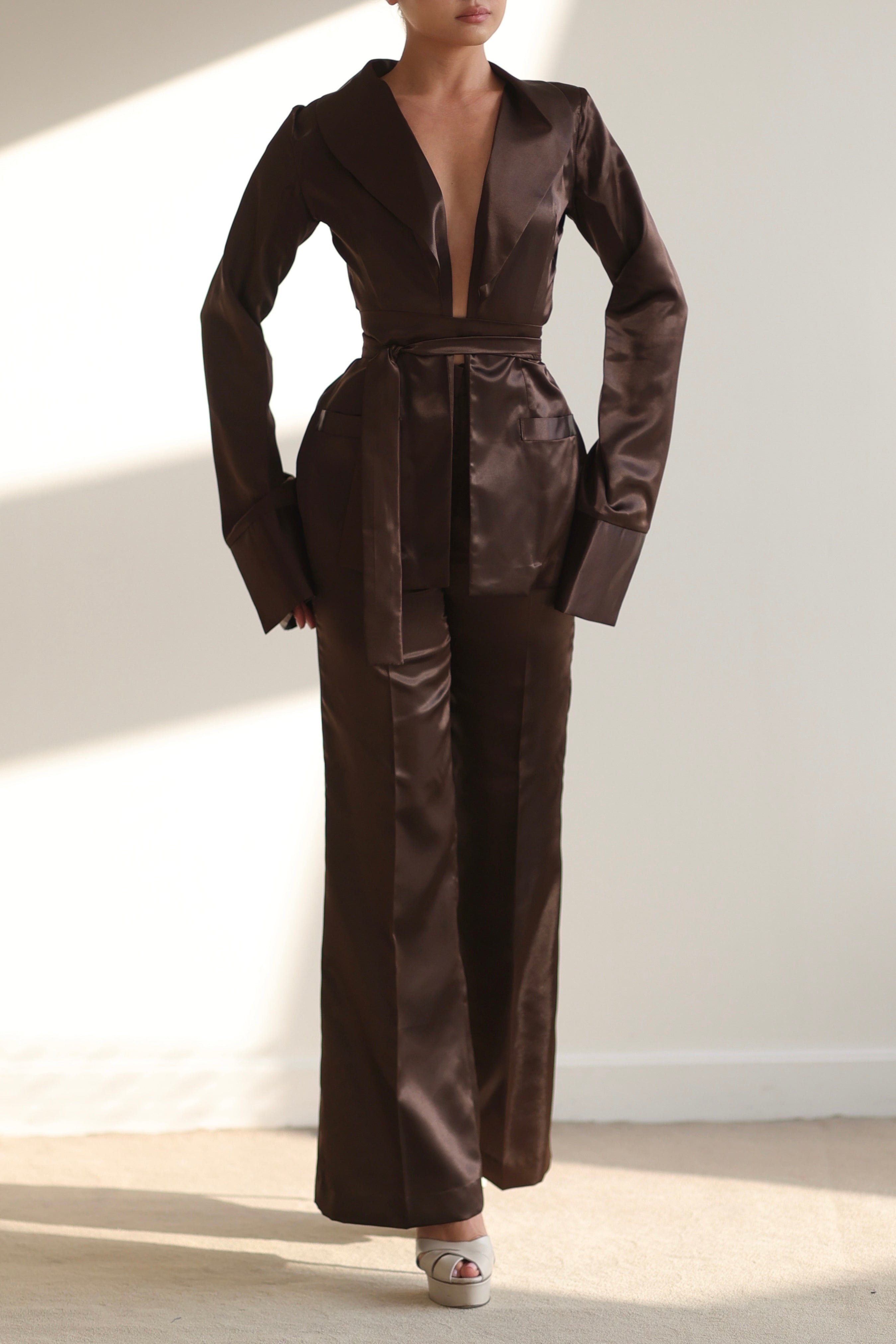 “Coffee & Silk” Handcrafted Set