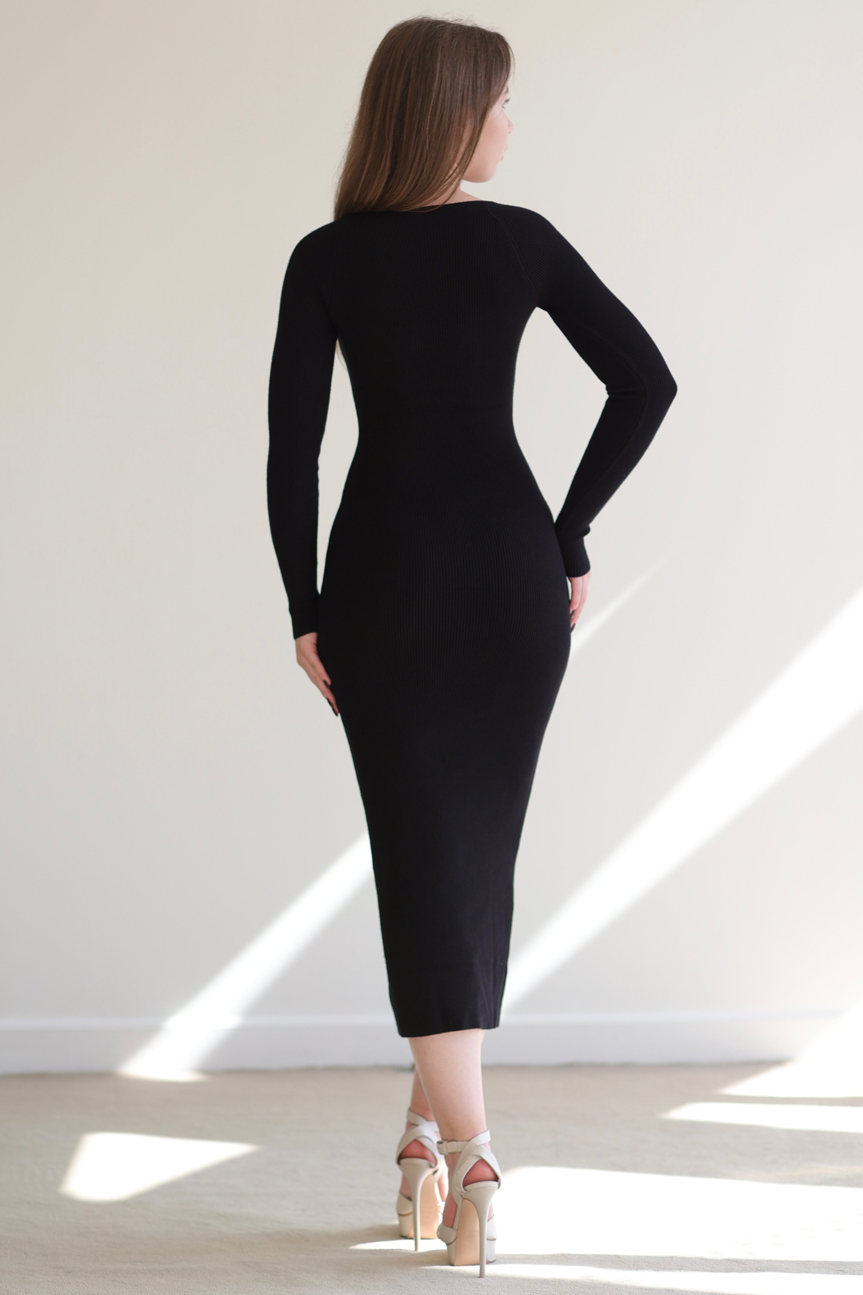 “Cozy” Dress - Black